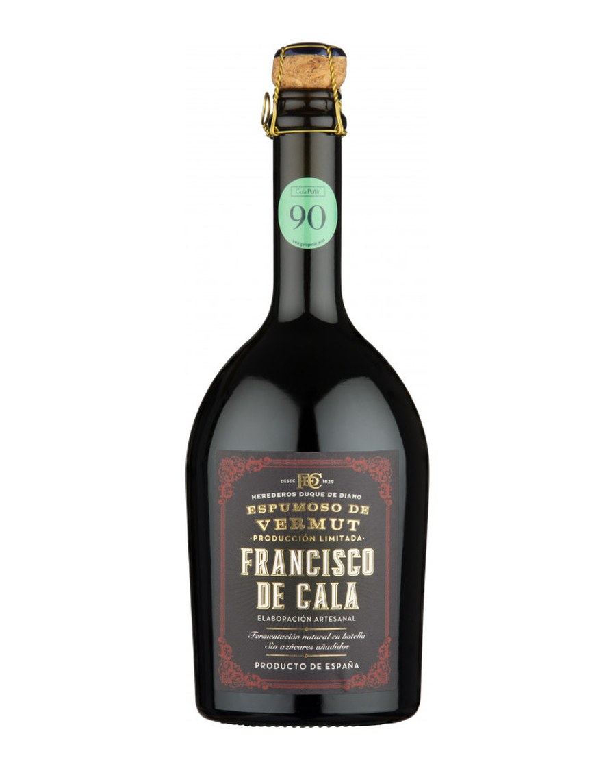Botella de Vermut Espumoso Francisco de Cala